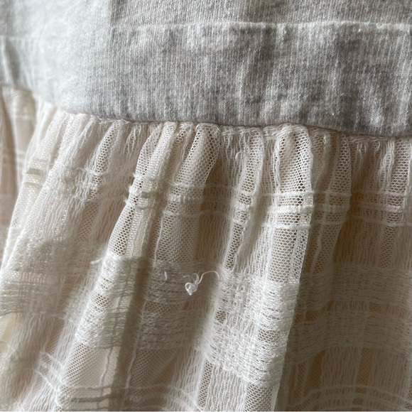 Anthropologie Everleigh Cream Cotton Summer Dress size S - Picture 6 of 8